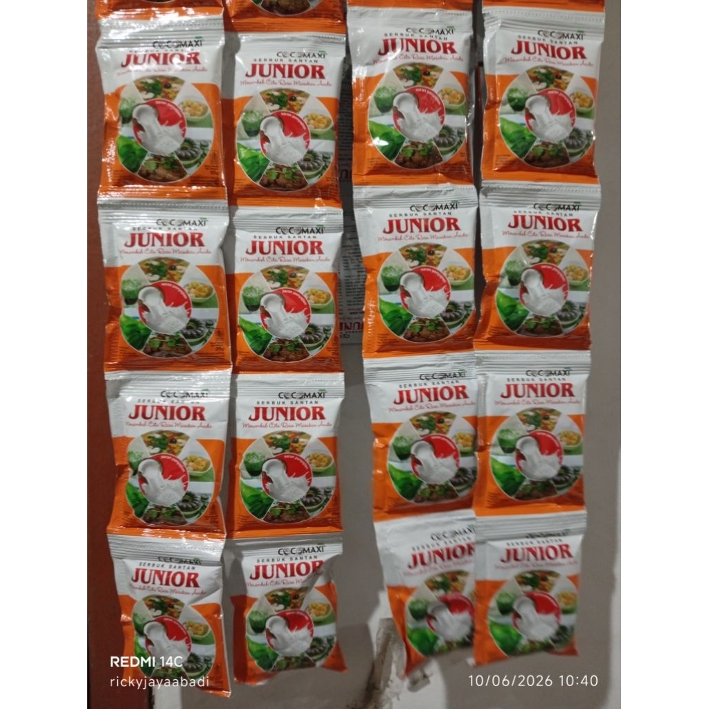 Santan Bubuk Cocomaxi Junior Kemasan Renceng 25gr