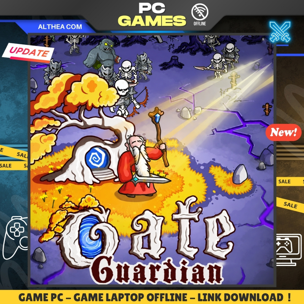 GATE GUARDIAN - ACTION RPG - FANTASY - ADVENTURE - GAME PC / LAPTOP - OFFLINE - ALTHEA COM