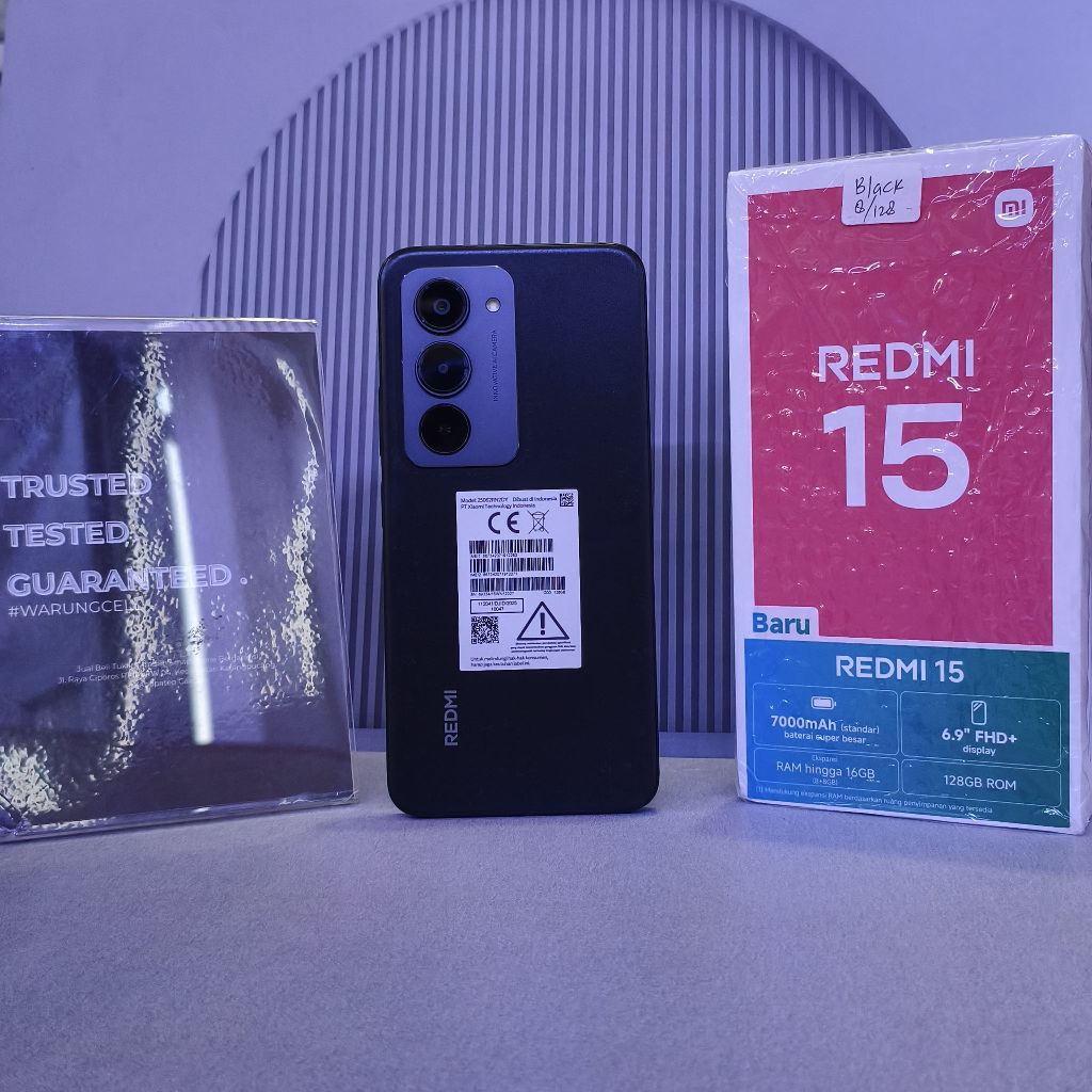 [SECOND] REDMI 15 8/128GB. FULLSET ORIGINAL