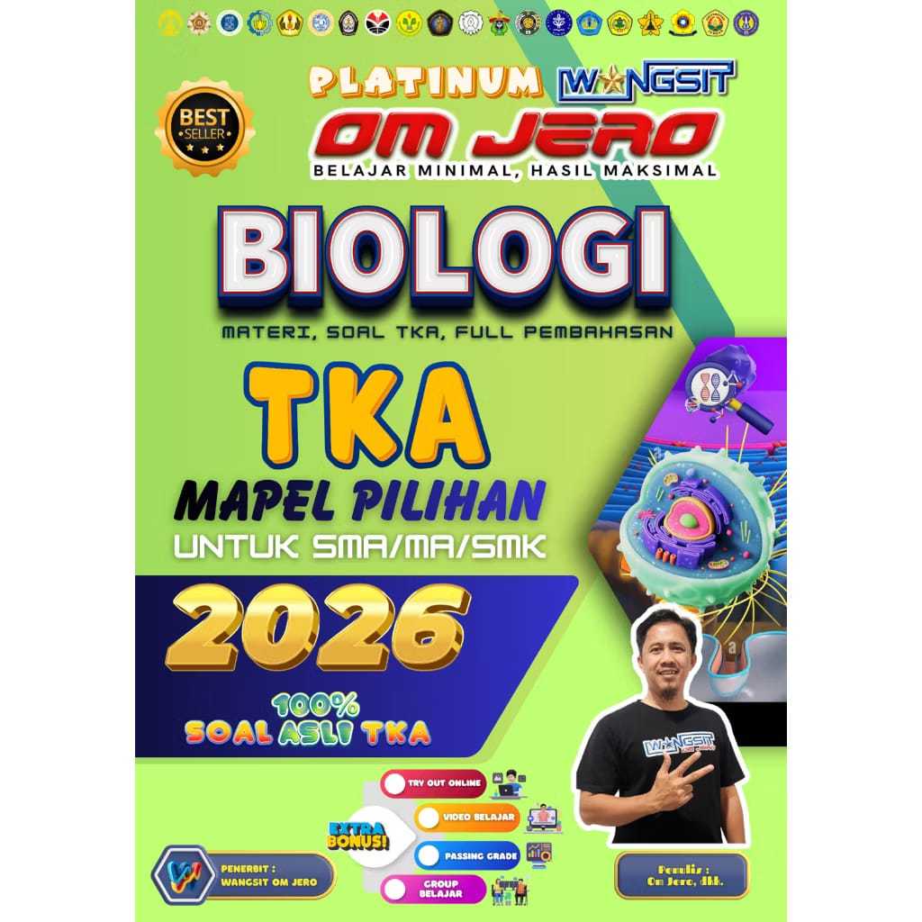 [TKA 2026] Buku Wangsit OM JERO TKA BIOLOGI 2026 - 2027