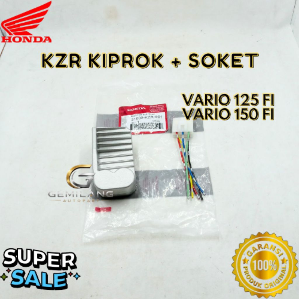 KIPROK + SOKET KODE KZR, KIPROK + SOKET VARIO 125 FI, KIPROK + SOKET VARIO 150 FI