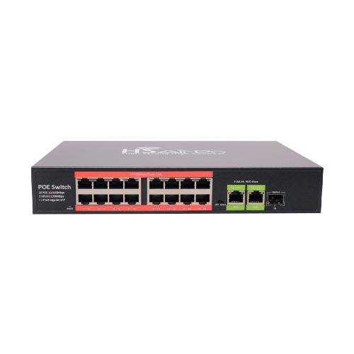 HSAirPo SW1621GFP - Switch POE 16 PORT + 3 UPLINK
