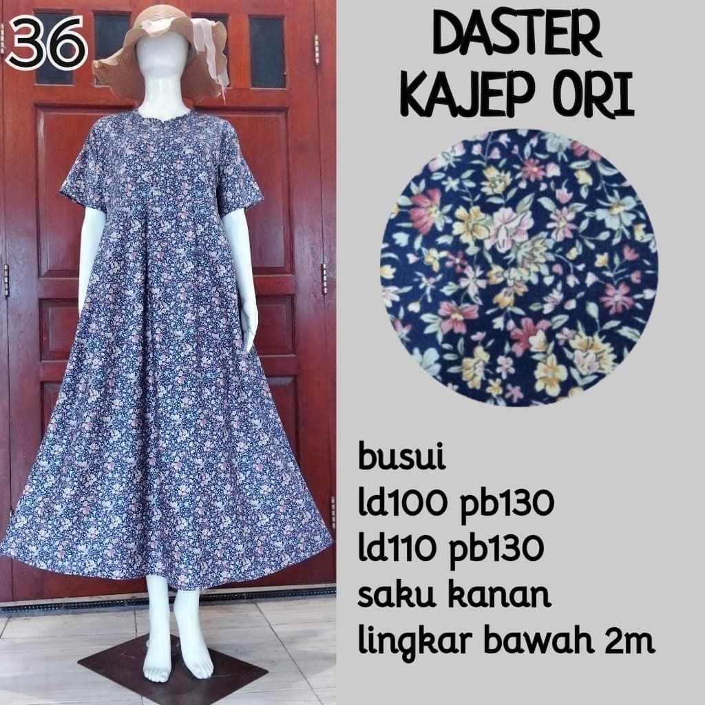 Daster katun jepang original