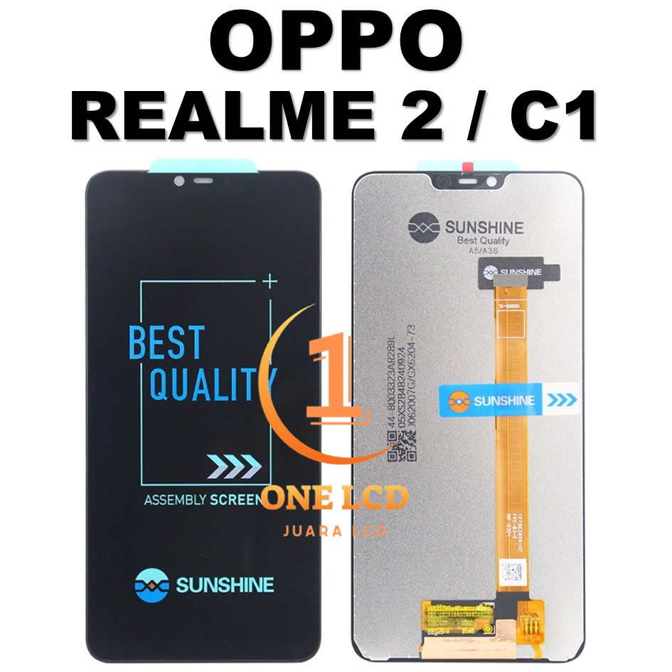 LCD TOUCHSCREEN REALME 2 / C1 ORIGINAL 100% FULLSET