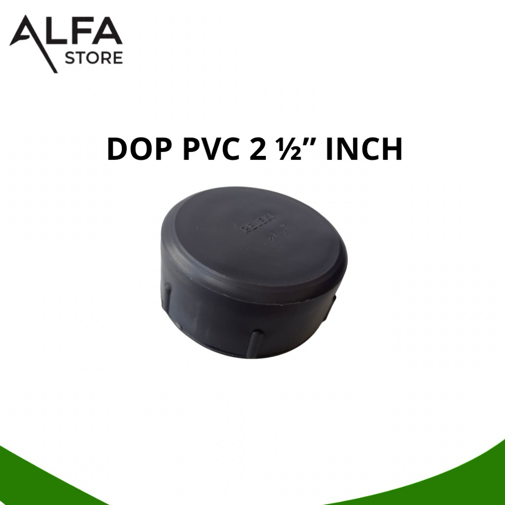 Tutup Paralon PVC 2 1/2 Inch - Dop PVC 2 1/2
