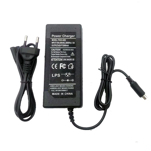 Charger Baterai E-Scooter 42V 2A Adapter Charger Xiaomi M365 Electric Scooter Skateboard