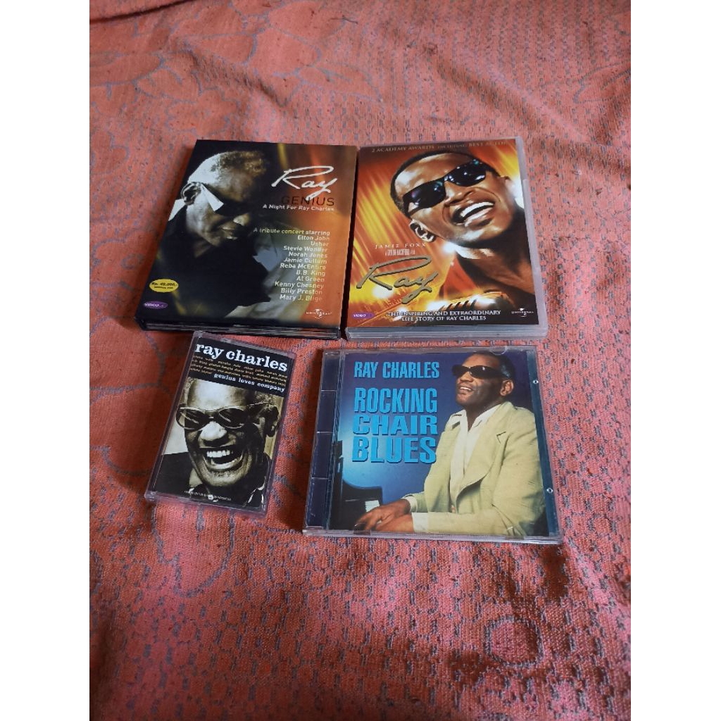 Varian Ray Charles Kaset Vcd Cd Lokal Import