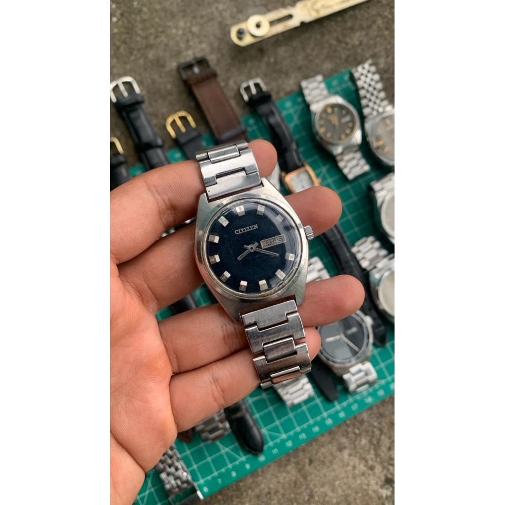 CITIZEN PRAWATER AUTOMATIC DAN MANUAL WINDING