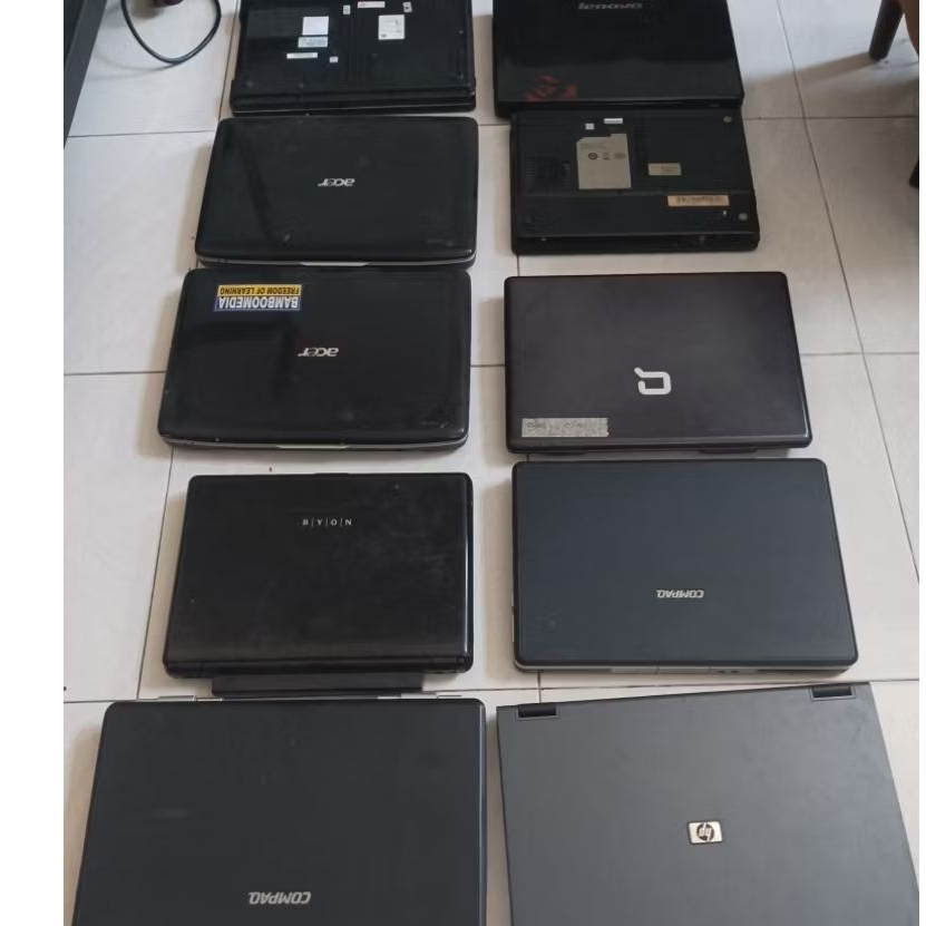 Laptop Rusak, Asus, HP, Dell, Lenovo, Acer, Axioo