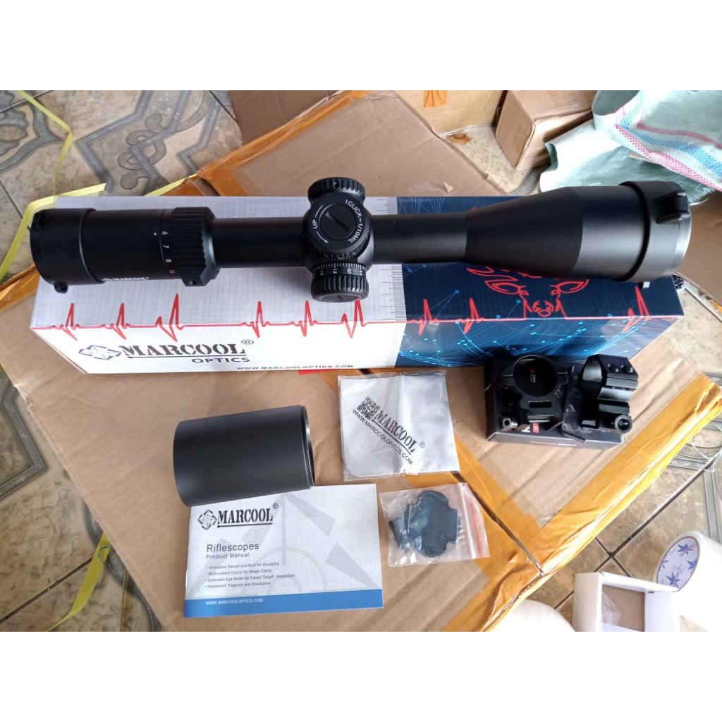 Teleskop MARCOOL ASSAILANT 6-24×50 SF || Marcool Hunting scopes