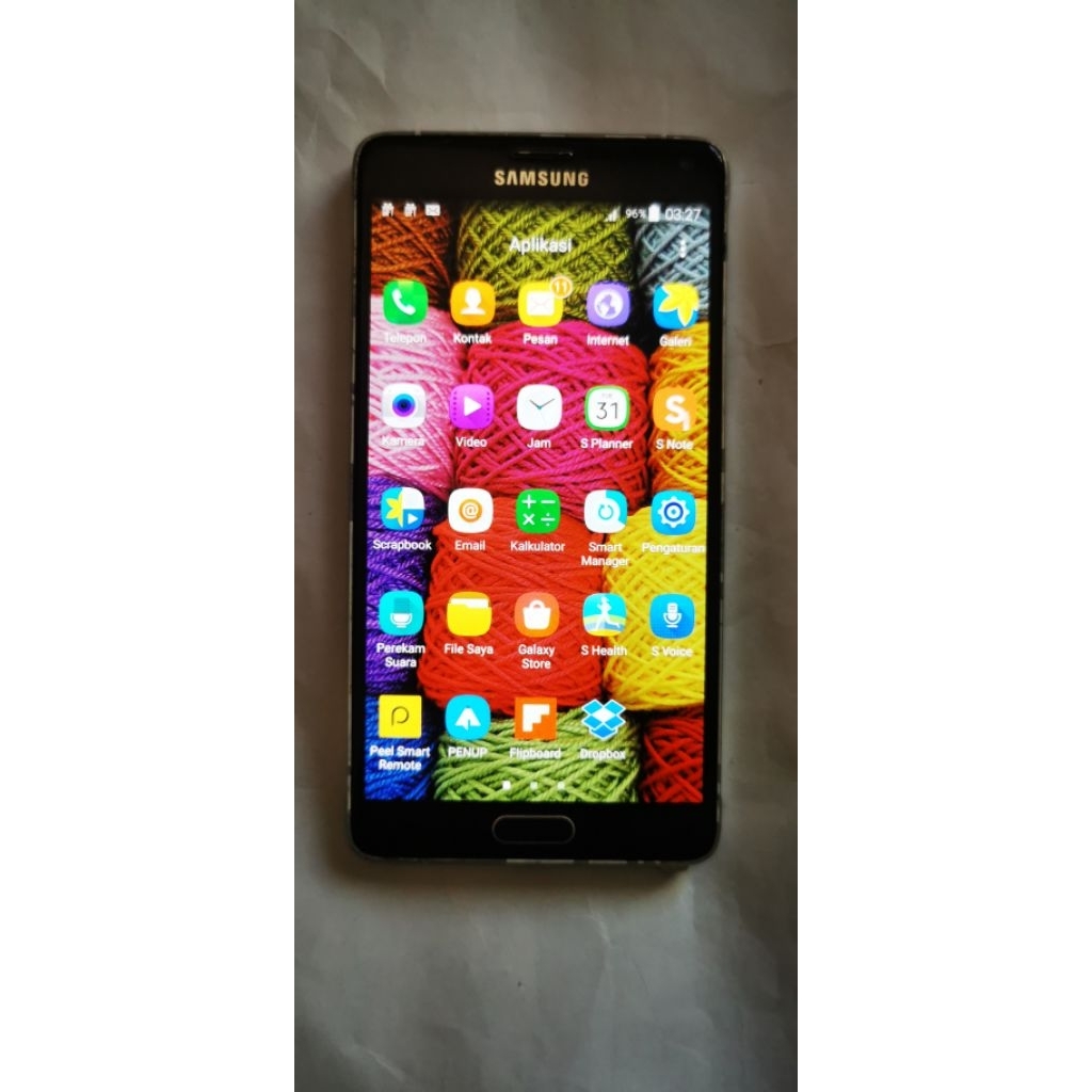 Samsung Note 4 yang tidak bisa 4G minus.
