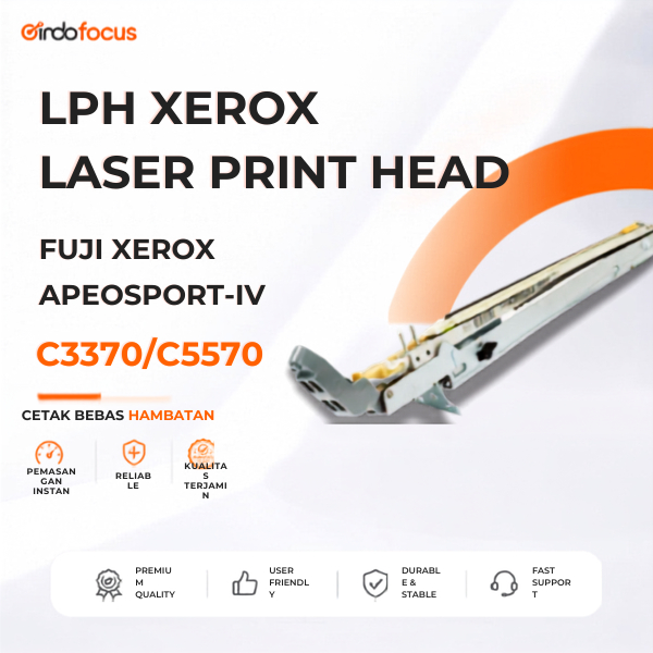 LPH Laser Print Head Xerox ApeosPort-IV C3370 3371 C3373 C4470 C5570 5570 3370 - INDOFOCUS