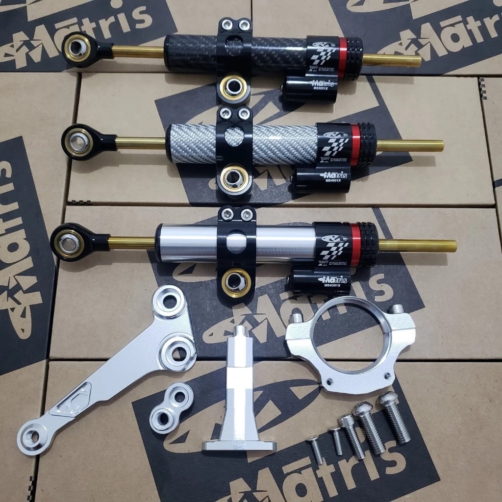 Paket Lengkap Stabilizer Rx King Stabilizer Matris plus Bracket Rx king Stabilizer Copy TK PRO Yamah
