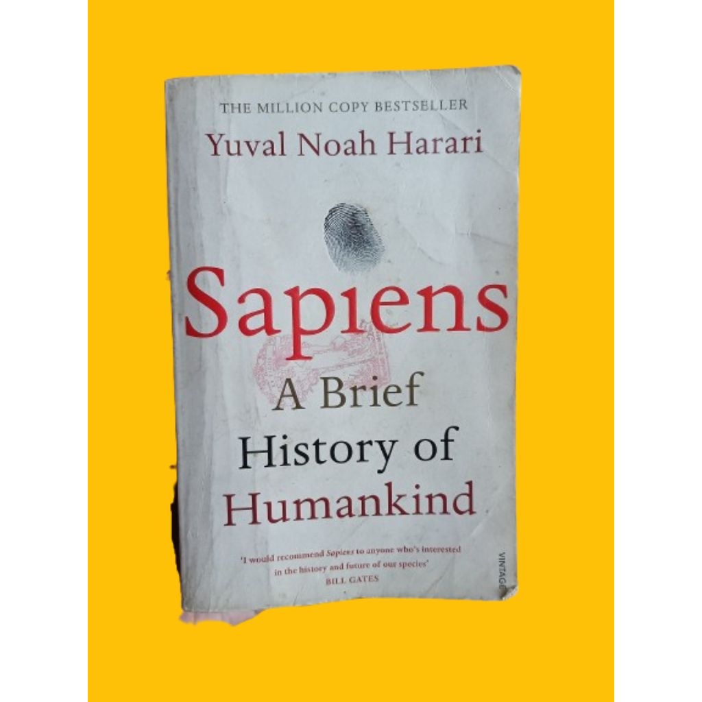 [nonfiction preloved] Sapiens Yuval Noah Harari