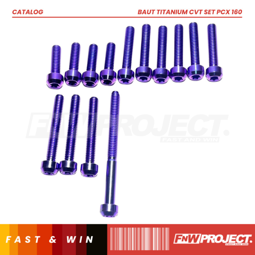BAUT TITANIUM CVT SET PCX 160
