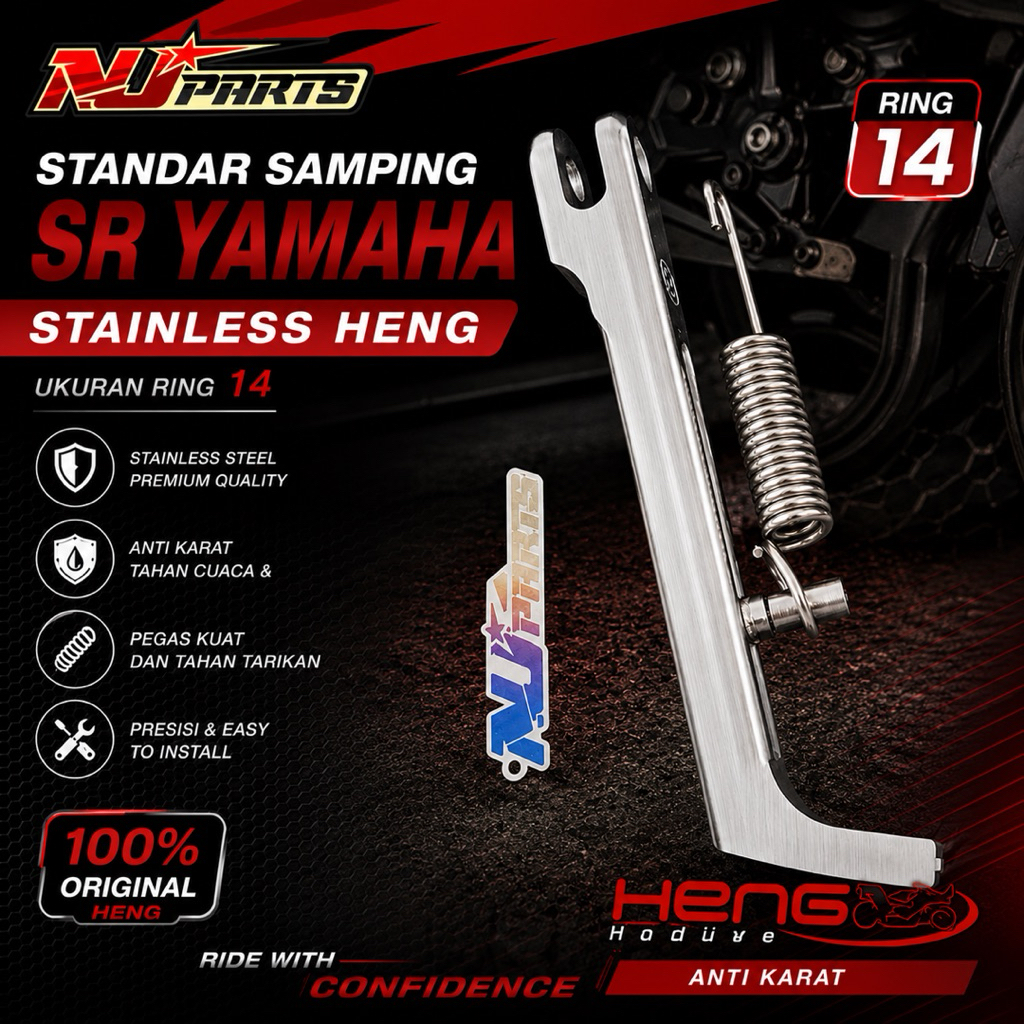 Standar SR Original Heng Ring 14 untuk ymh Mio Standar SR Heng