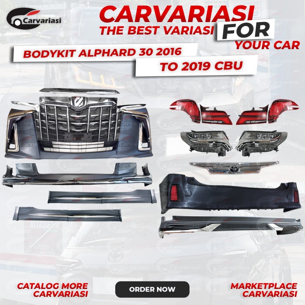 Bodykit Alphard 2016 Upgrade 2019 CBU BODYKIT ALPHARD ANH 30 2016 UPGRADE 2019 CBU