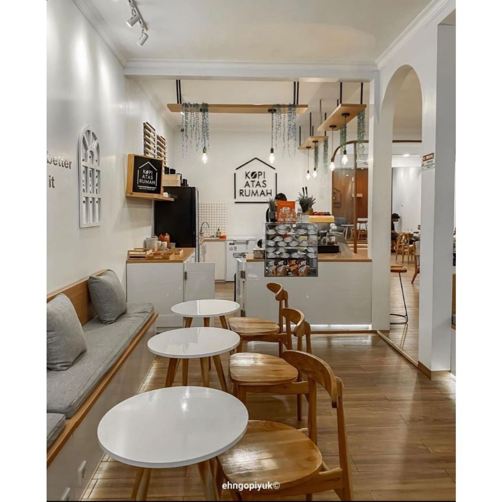 Renovasi Cafe, Interior Cafe, Coffee Shop, Desain Cafe, Interior Coffee Shop Custom Minimalis Modern