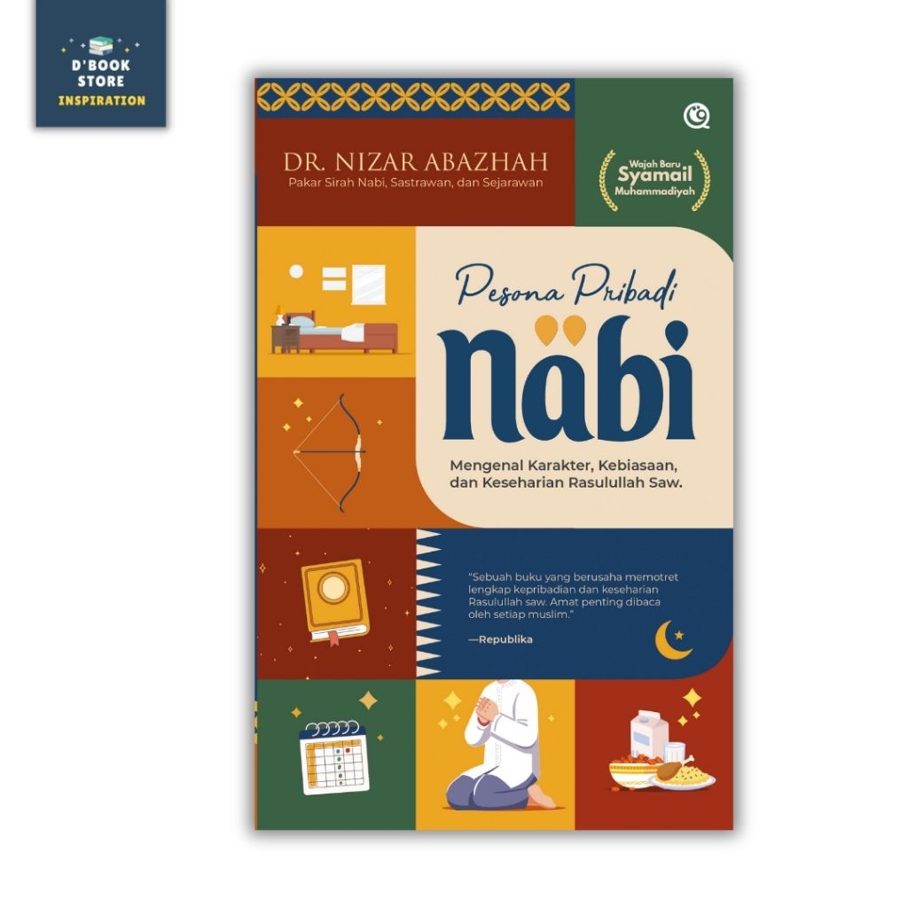Pesona Pribadi Nabi - Dr. Nizar Abazhah - Qaf - Dbookstore