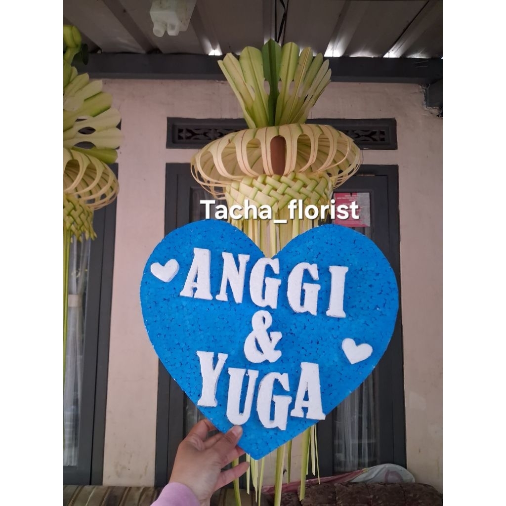 janur kuning + nama janur
