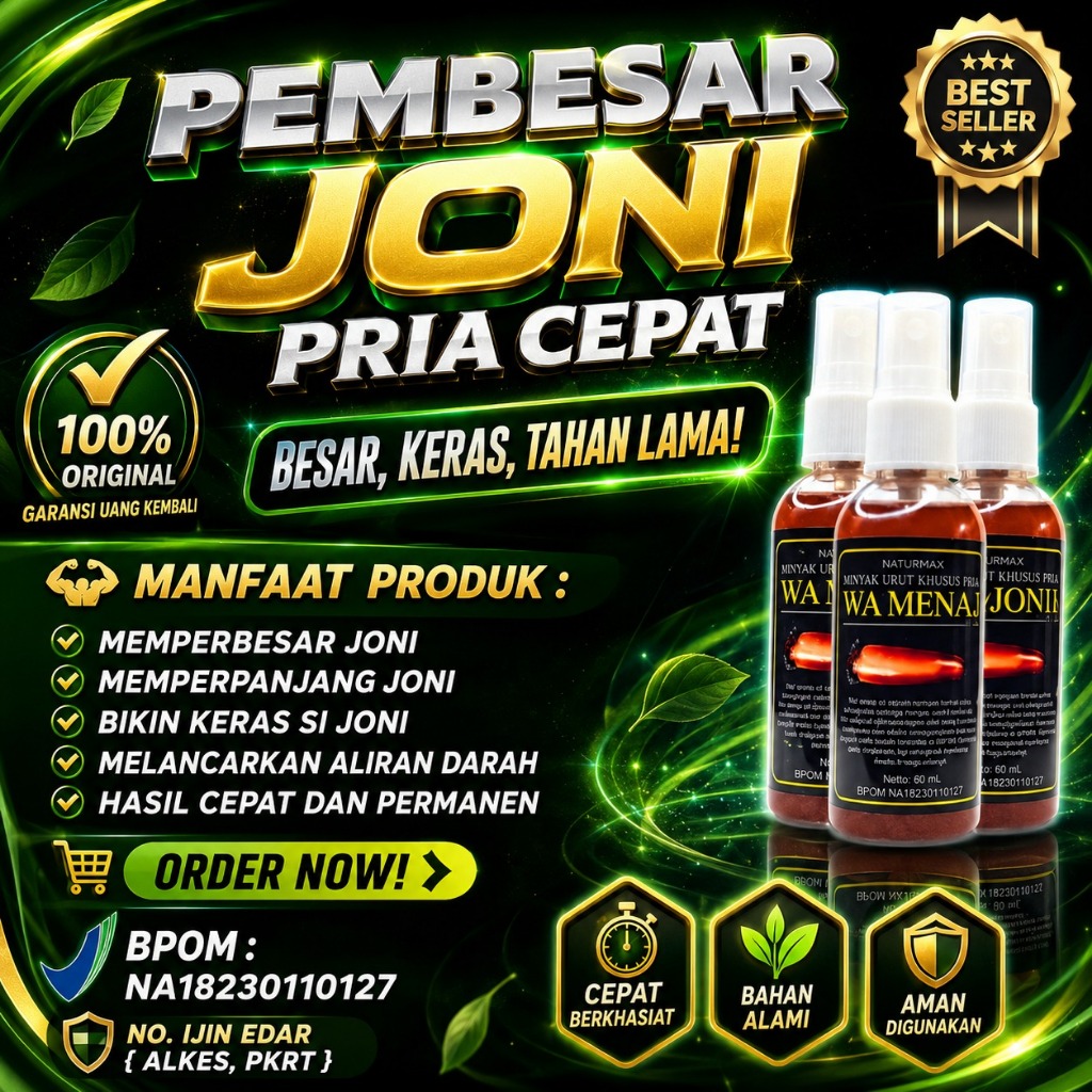 [ COD ] TOP Minyak  Wamena Daun Tiga Jari 60ml - Herbal Alami | Tanpa Effek Samping Bpom & Halal