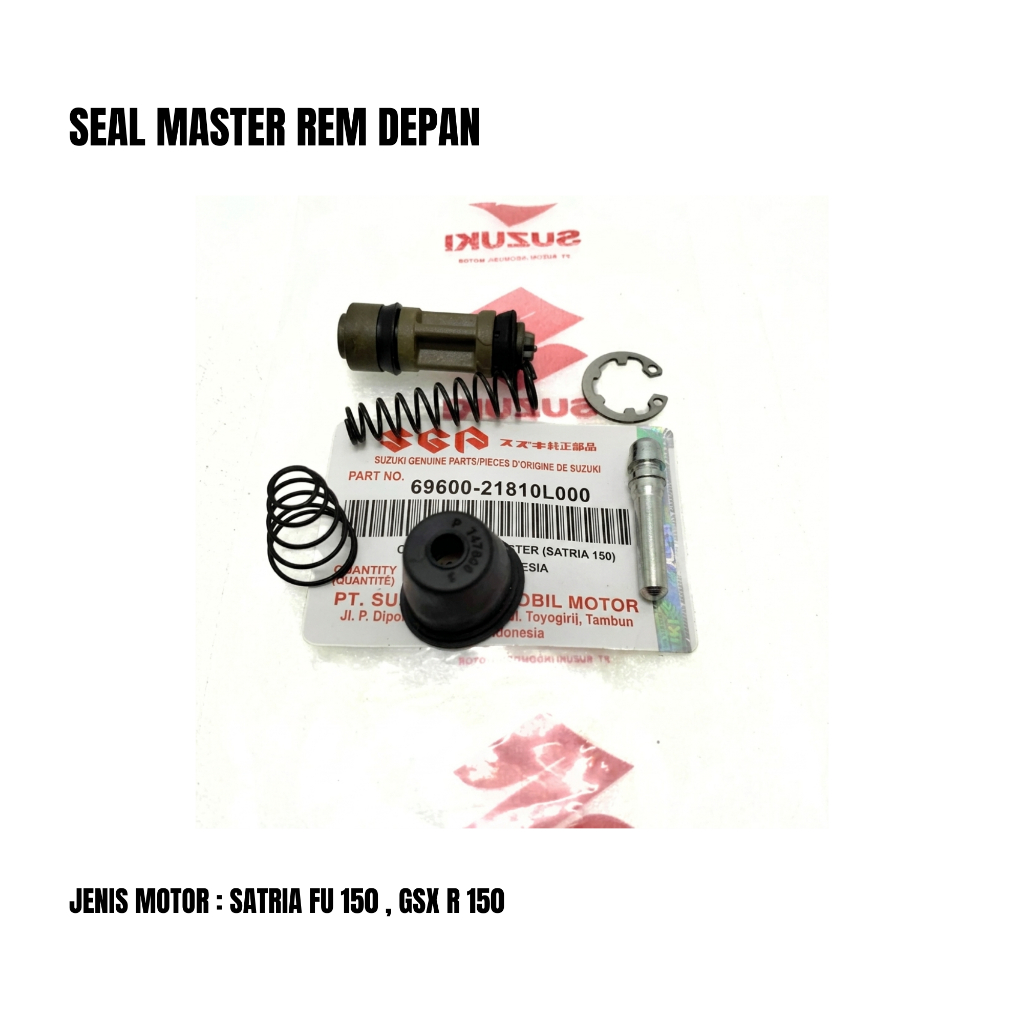 SEAL MASTER REM DEPAN SATRIA 150 GSX