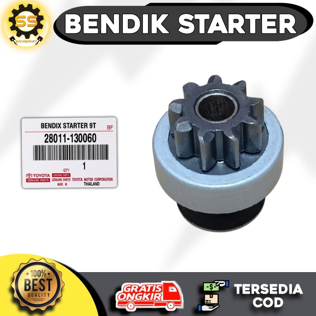 BENDIK BENDIX STATER KIJANG 5K (GIGI 9)