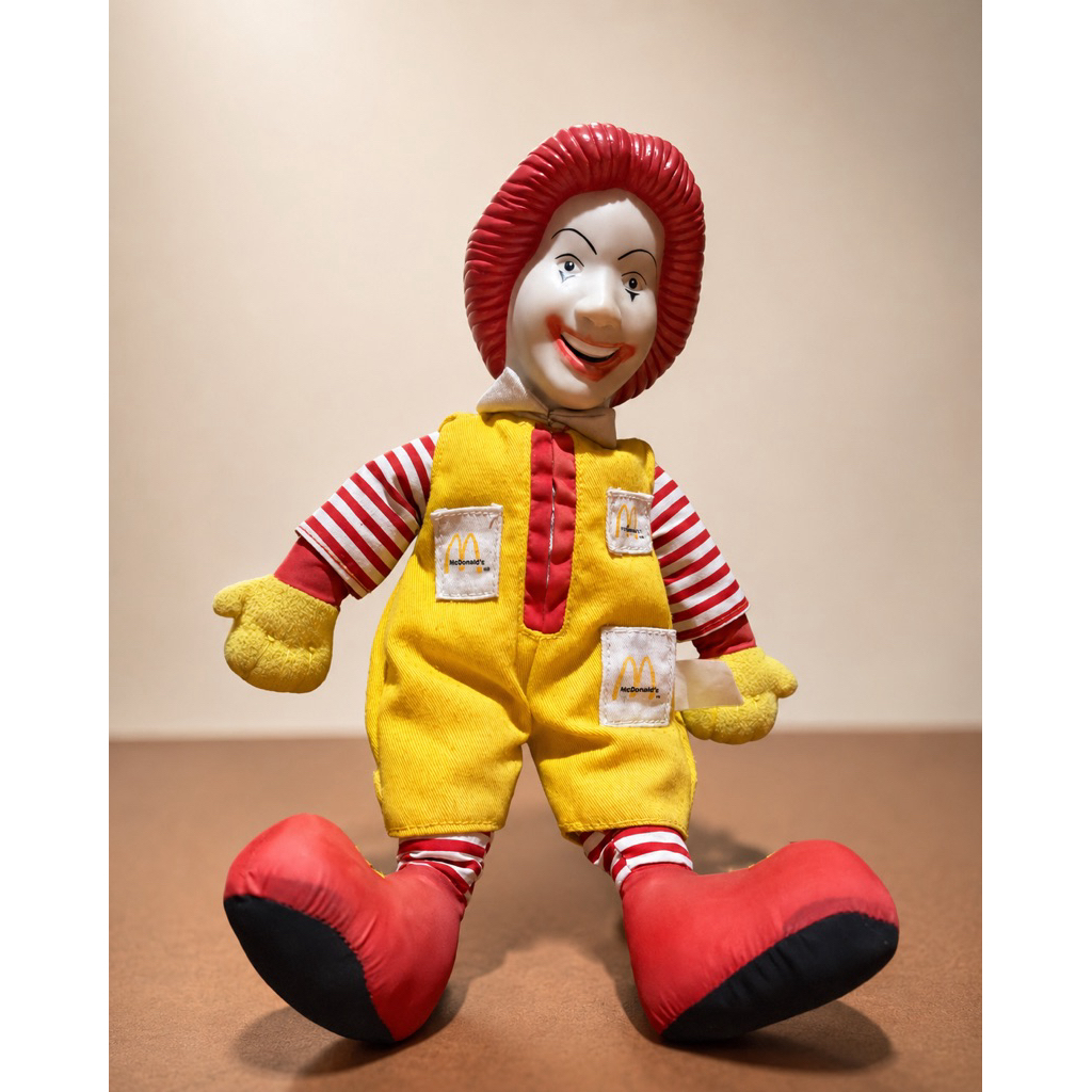Boneka Ronald mcDonald