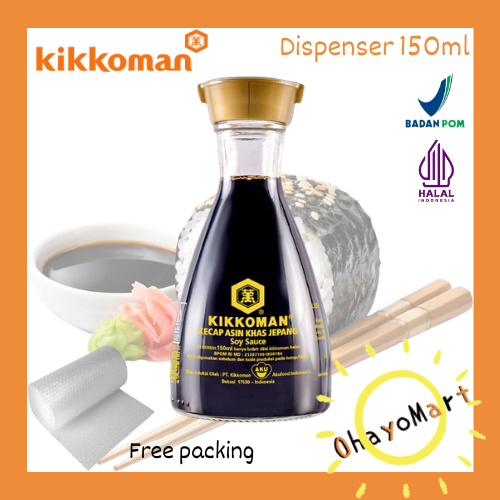 Kikkoman Soy sauce Original / Kikkoman soy sauce Dispenser 150ml