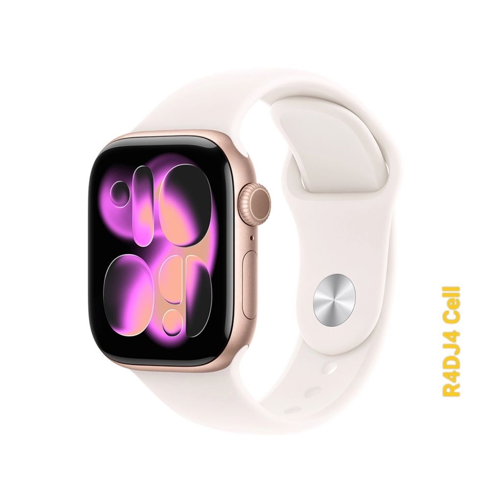 Apple Watch Series 11 42mm ROSE GOLD Aluminium Case With Sport Band S/M, New/Msh Segel, Garansi Resm