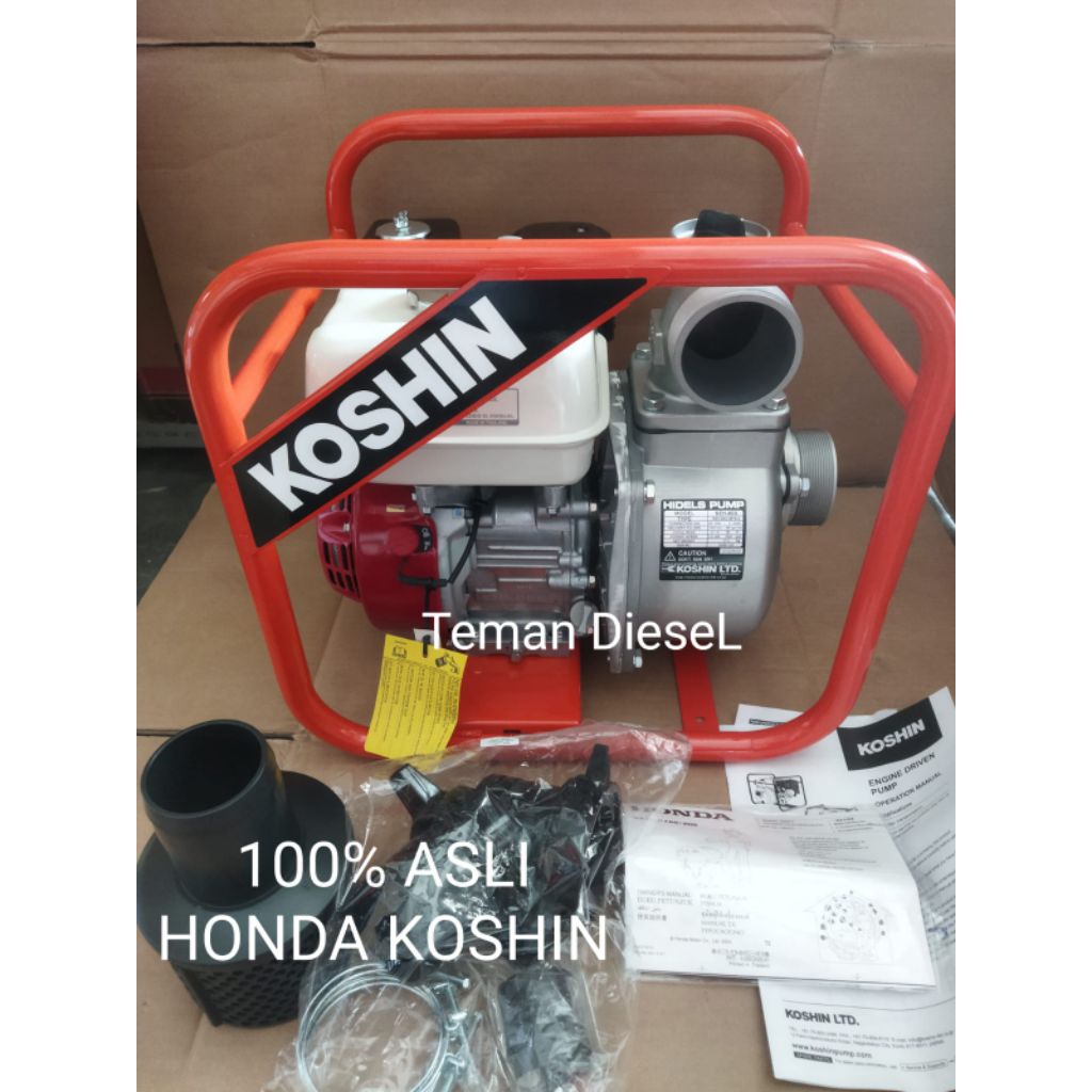 HONDA Mesin Pompa Air Honda KOSHIN SEH-80X 3" Honda GX160 KOSHIN JAPAN