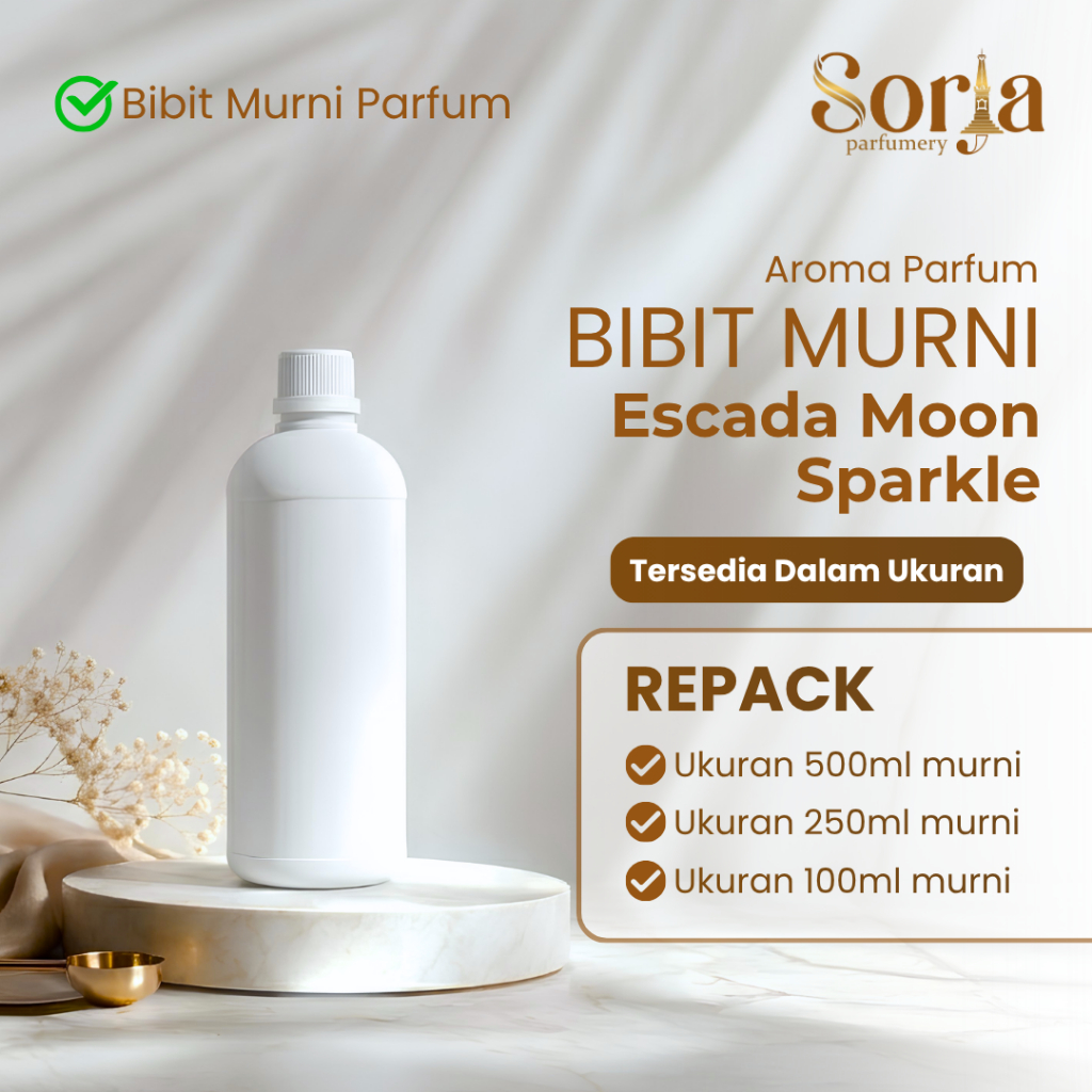 Bibit Parfum Escada Moon Sparkle Original Murni REPACK 100ml 250ml 500ml ORIGINAL 100%