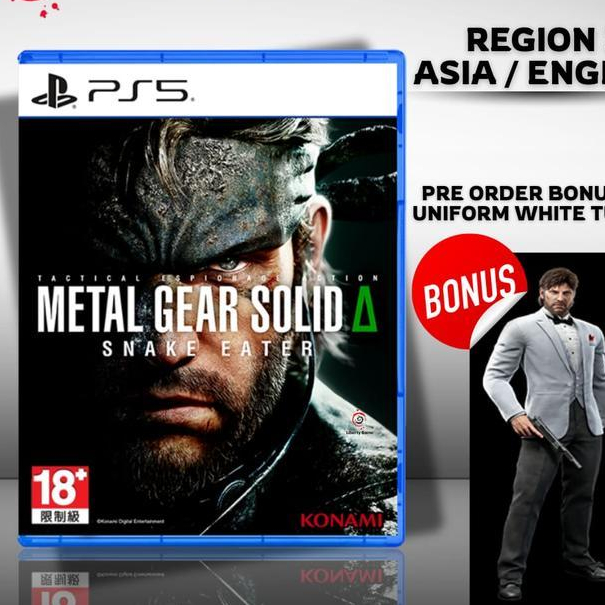 PS5 METAL GEAR SOLID : SNAKE EATER / PS5 Metal Gear Solid Delta Snake Eater