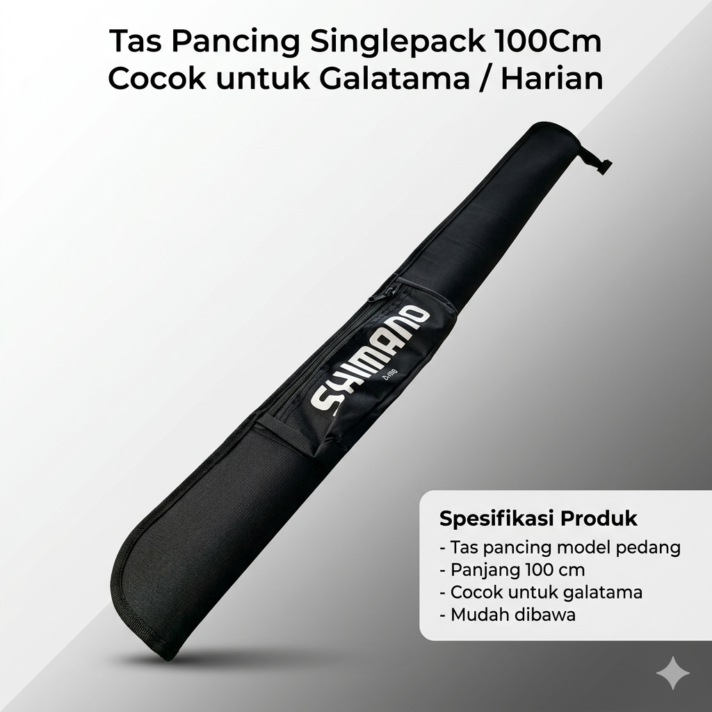 Tas Pancing Singlepack 100CM Galatama Harian
