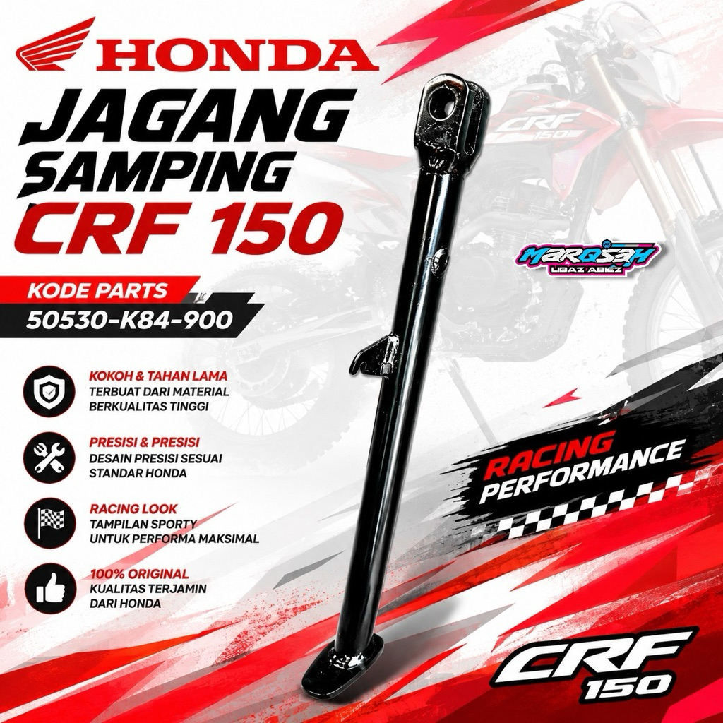 JAGANG SAMPING HONDA CRF 150 JAGANG PINGGIR CRF 150 KODE 50530-K84-900