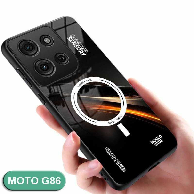 SoftCase Glass Kaca MOTOROLA G86 POWER - Casing HP MOTOROLA G86 POWER - N210
