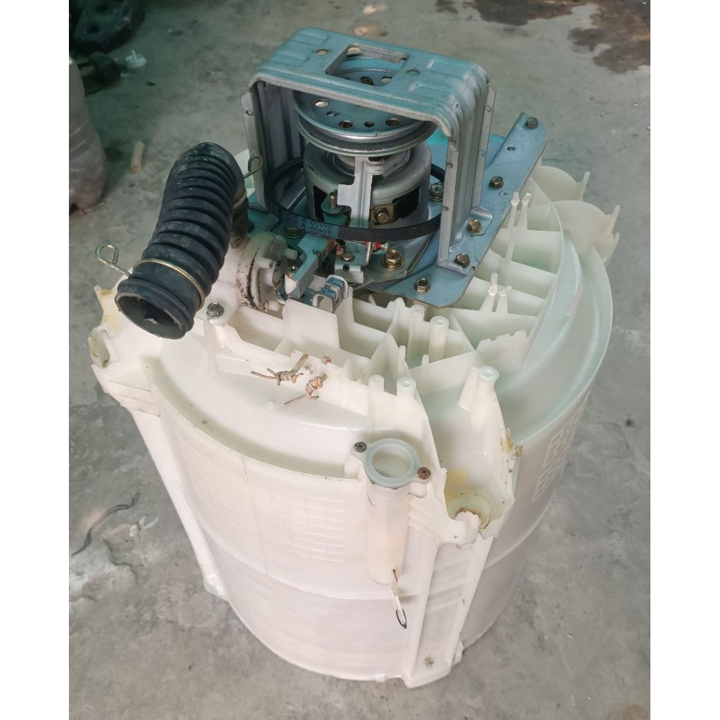 tabung set mesin cuci LG pintu atas WF - 7500TC