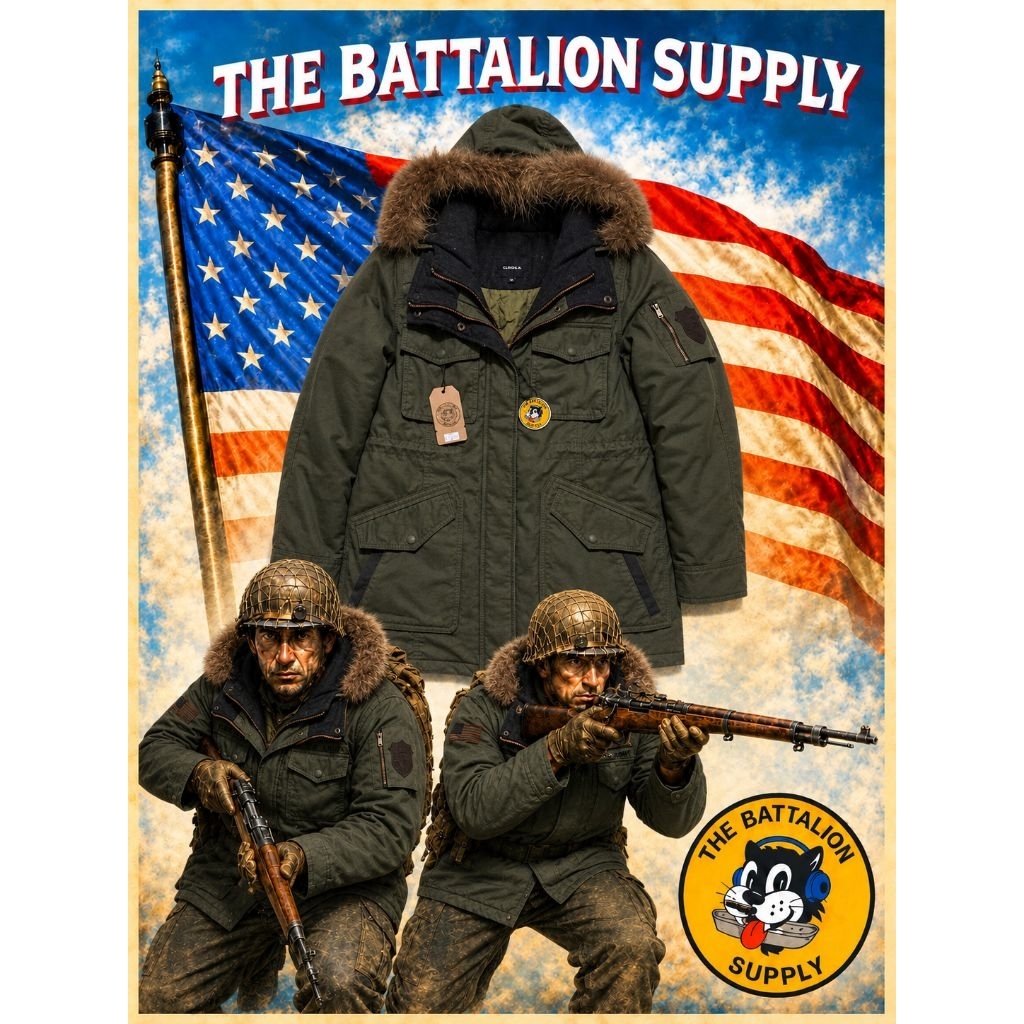 parka army tactical m65 fashion