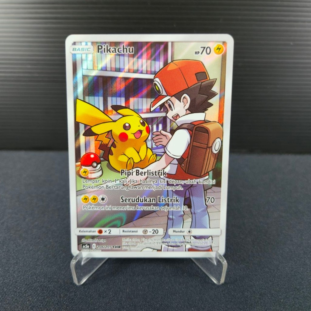 Pikachu CHR 206/205 Pokemon IDN
