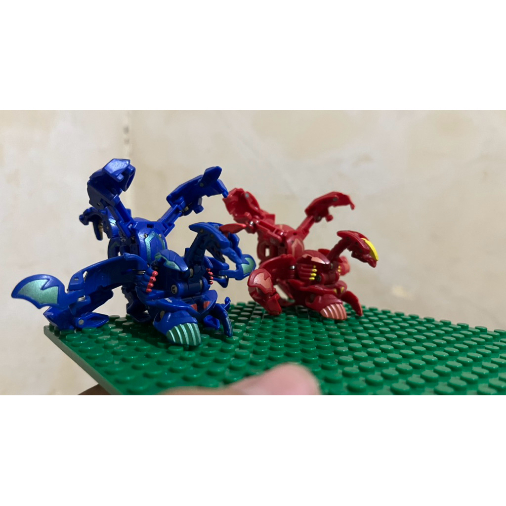 bakugan viper helios and meral fancer set all