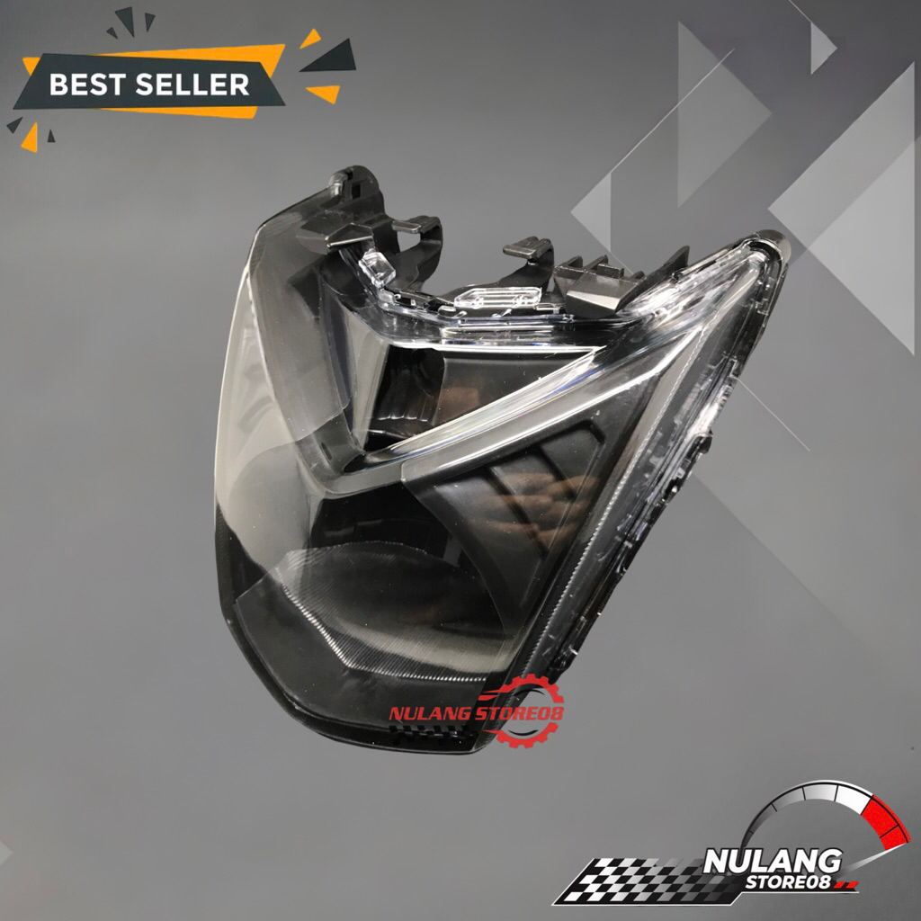 reflektor lampu depan beat fi smoke custom reflektor beat fi 2012 sampai 2016