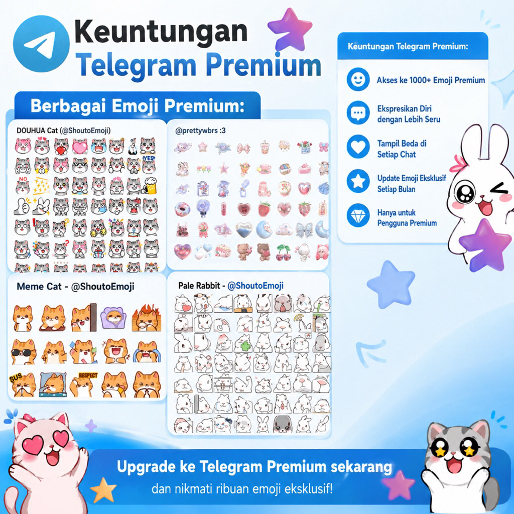 akun telegram siap pakai prem 3b