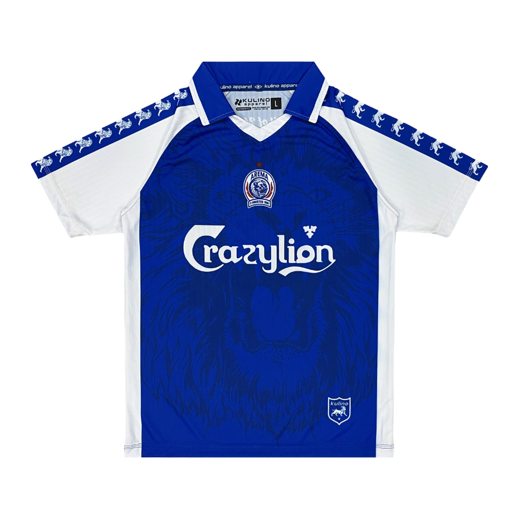 Jersey Retro Arema Crazylion | Jersey Arema | Jersey Aremania