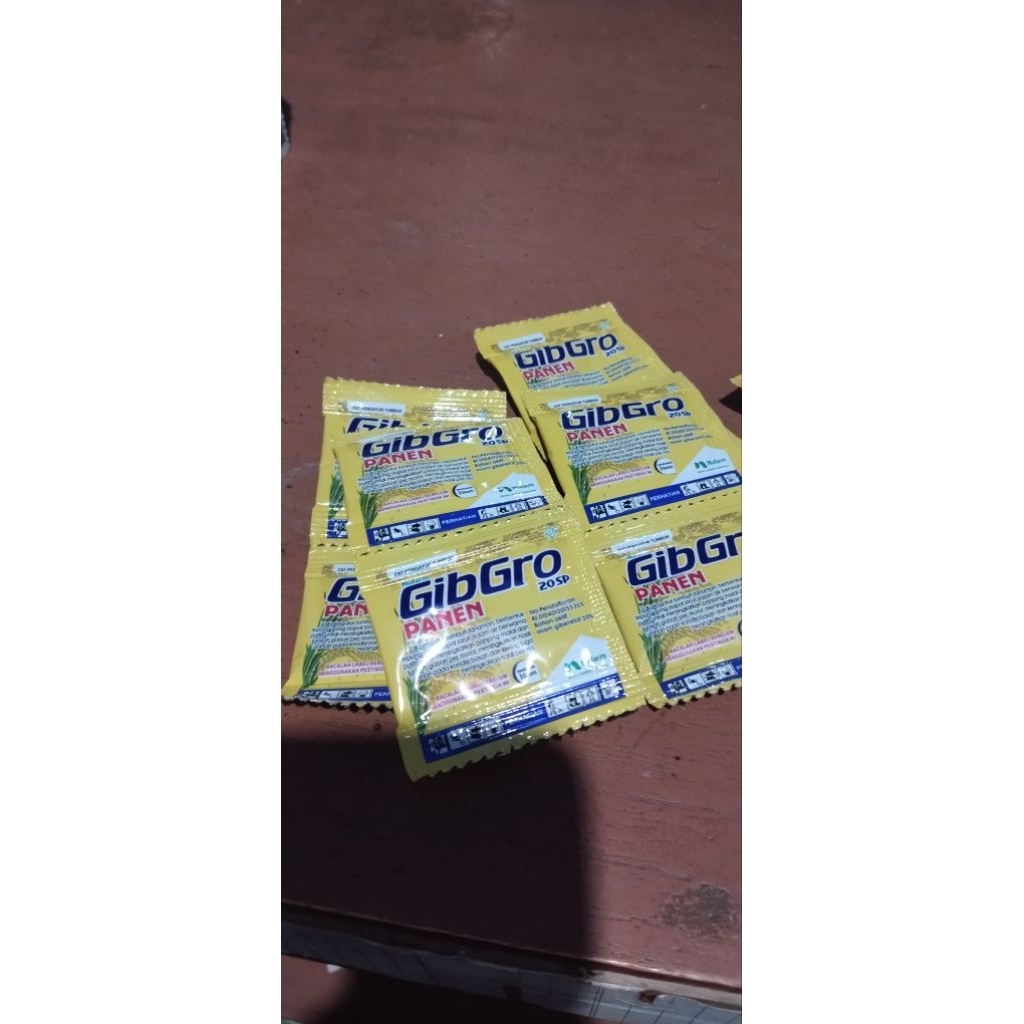 Gibgro Panen 20 SP ZPT Asam Giberelat 20% untuk Padi