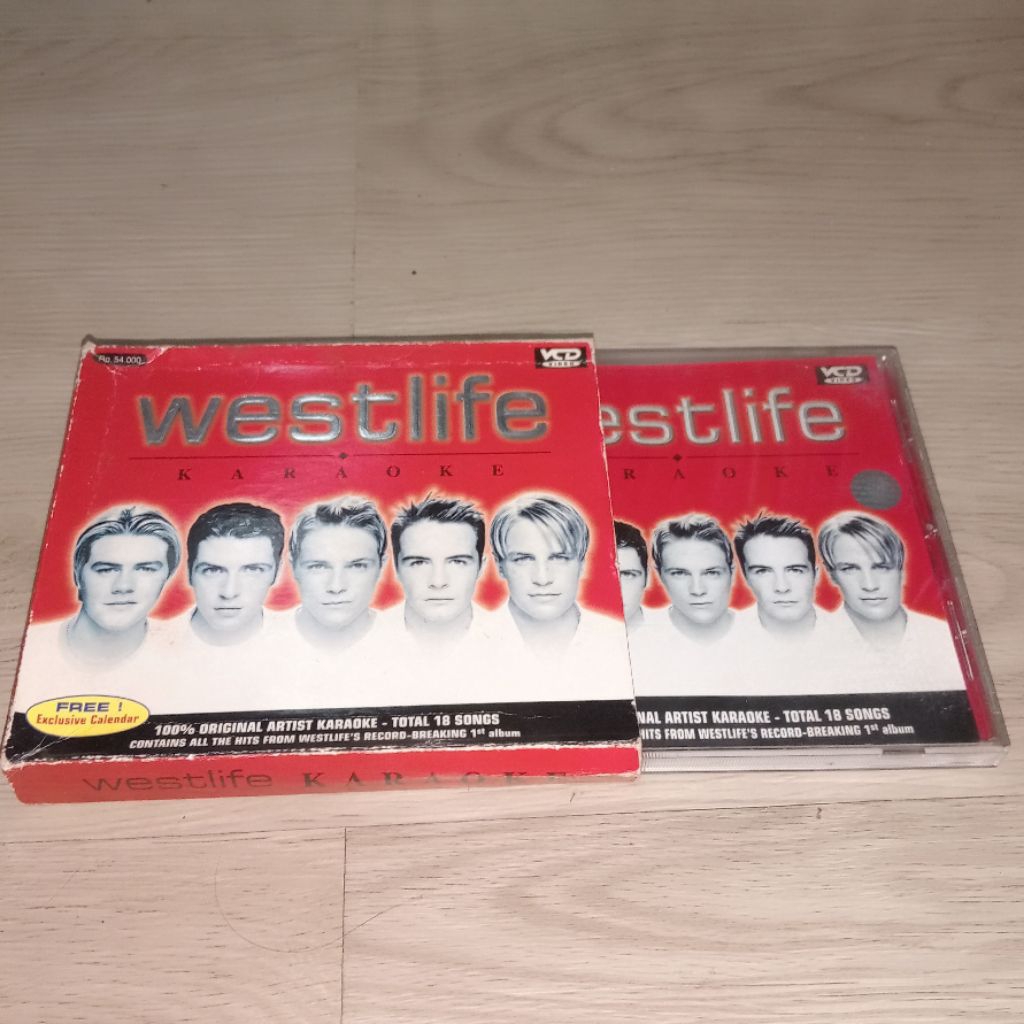 VCD Westlife - Karaoke