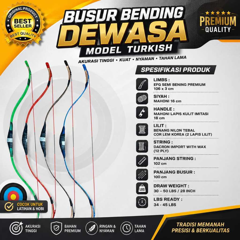 Busur Bending Turkish Dewasa