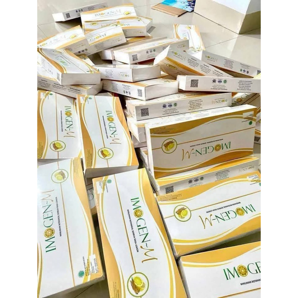 imogen M 1 Box isi 25 saset BPOM