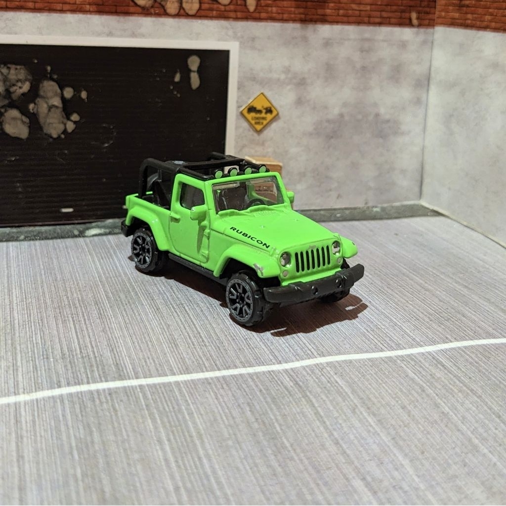 Majorette Jeep Wrangler Rubicon (loose)