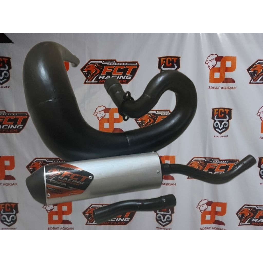 knalpot premium RGR 150 udang trail PNP rangka KTM KLX kompetisi