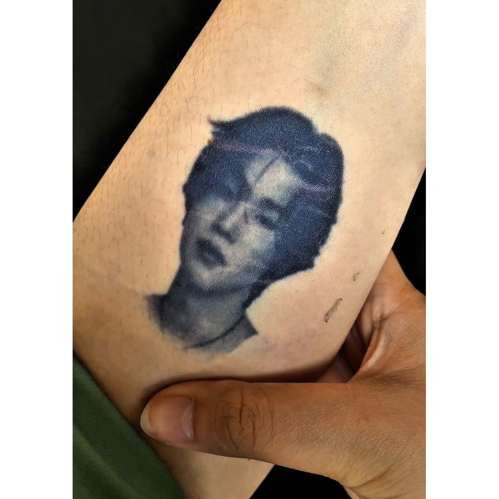 "Suga BTS" Min Yoon Gi CUDDLEINK Matte Ink Temporary Tattoo